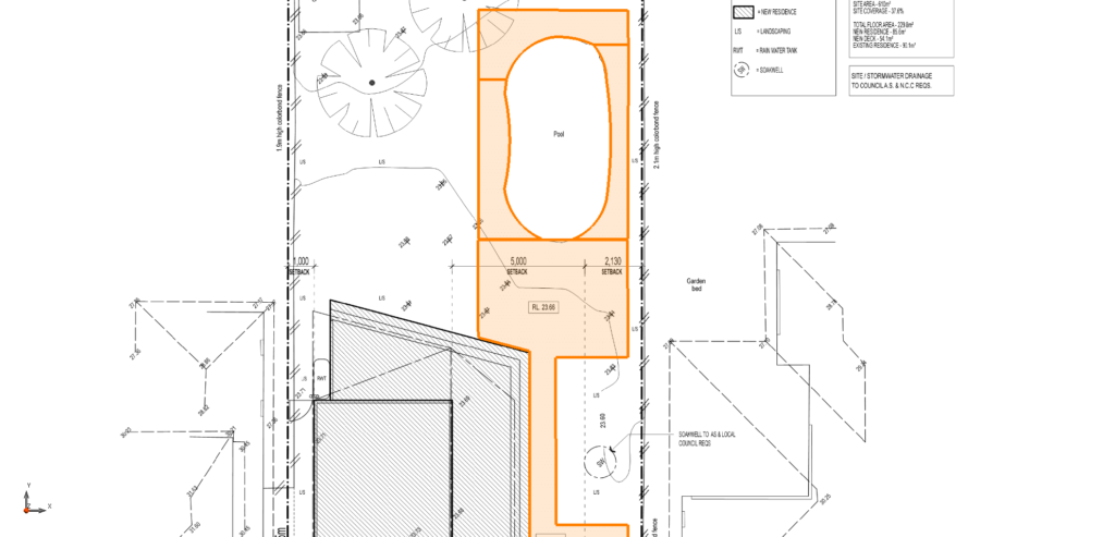 Luxury home paving area plans